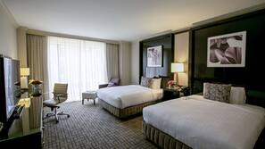 Premium bedding, in-room safe, desk, blackout curtains