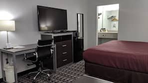 Desk, iron/ironing board, free WiFi, bed sheets