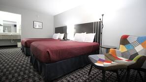 Desk, iron/ironing board, free WiFi, bed sheets