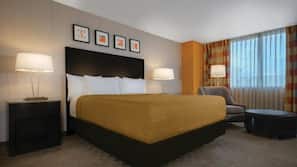 In-room safe, desk, blackout curtains, iron/ironing board