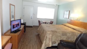Desk, iron/ironing board, rollaway beds, free WiFi
