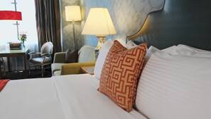 In-room safe, desk, blackout curtains, iron/ironing board