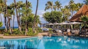 3 outdoor pools, cabanas (surcharge), pool umbrellas
