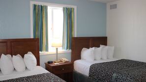 In-room safe, desk, iron/ironing board, free cribs/infant beds