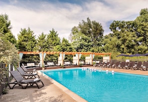 Seasonal outdoor pool