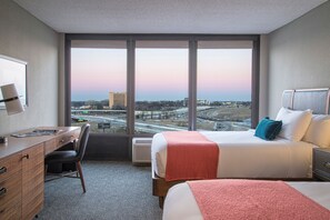 Premium Room, 2 Queen Beds | Premium bedding, pillowtop beds, in-room safe, desk