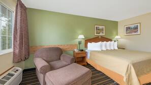 Desk, iron/ironing board, free cribs/infant beds, free WiFi