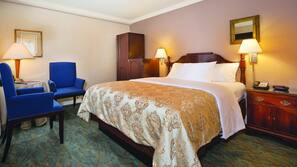 Hypo-allergenic bedding, pillow top beds, blackout curtains, free WiFi