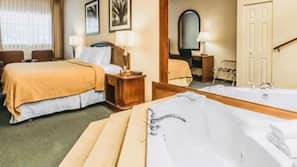 Desk, iron/ironing board, free WiFi, linens