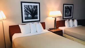 Desk, iron/ironing board, free WiFi, linens