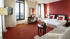Premium bedding, minibar, in-room safe, desk