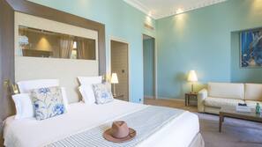 Premium bedding, minibar, in-room safe, desk