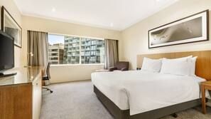 In-room safe, desk, blackout curtains, iron/ironing board