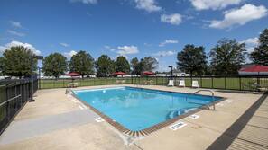 Seasonal outdoor pool