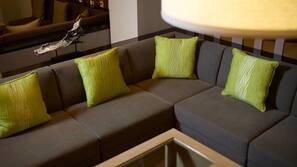 Egyptian cotton sheets, premium bedding, pillowtop beds, in-room safe