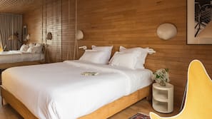 Premium bedding, in-room safe, desk, soundproofing