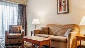 In-room safe, desk, blackout curtains, iron/ironing board