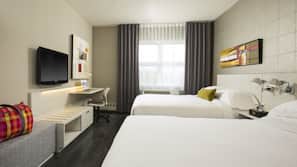 Egyptian cotton sheets, premium bedding, pillowtop beds, in-room safe