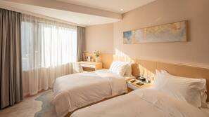 Minibar, in-room safe, desk, blackout curtains
