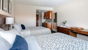 In-room safe, blackout curtains, iron/ironing board, free WiFi