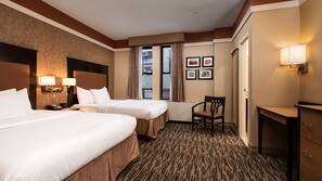 Premium bedding, in-room safe, desk, laptop workspace