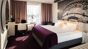 1 slaapkamer, hypoallergeen beddengoed, een kluis op de kamer