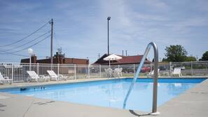 Seasonal outdoor pool