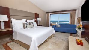 Ropa de cama de alta calidad, minibar, caja fuerte y escritorio