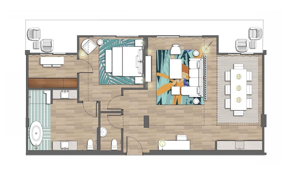 Floor plan, Margaritaville Lake Resort, Lake Conroe/Houston