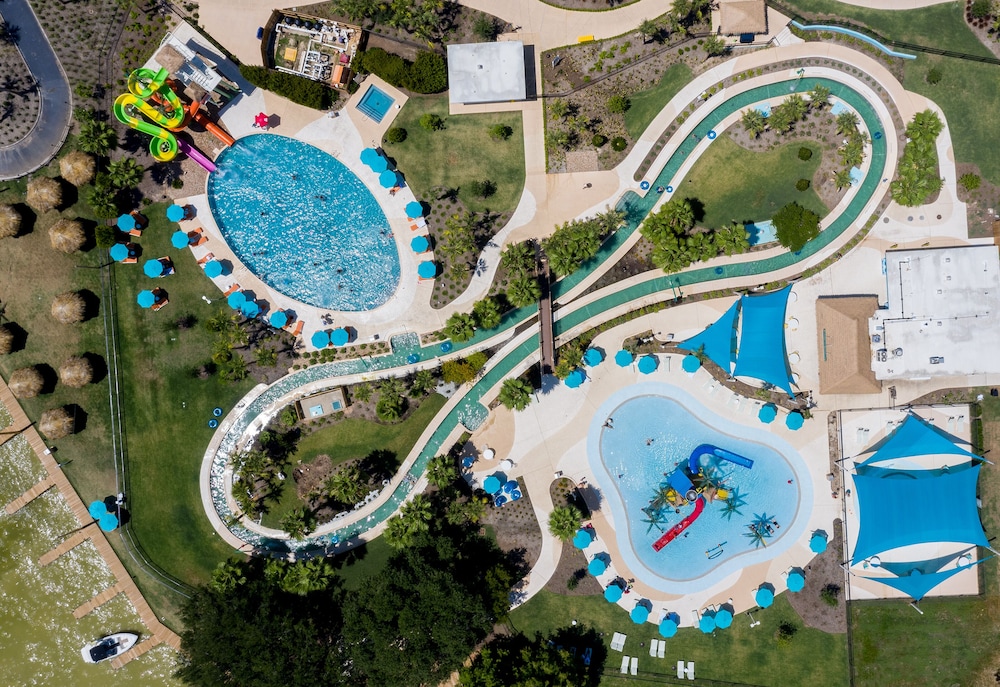 Water park, Margaritaville Lake Resort, Lake Conroe/Houston