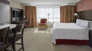 Premium bedding, down duvet, pillow top beds, in-room safe