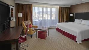 Premium bedding, down duvet, pillow top beds, in-room safe