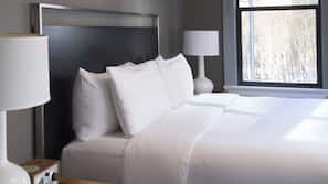 Egyptian cotton sheets, premium bedding, pillowtop beds, minibar