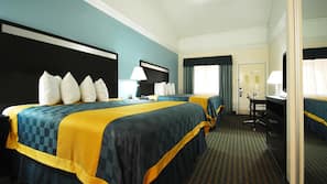 Pillow top beds, free WiFi