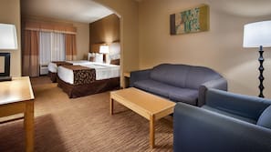 Premium bedding, pillowtop beds, in-room safe, desk