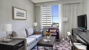 Premium bedding, pillowtop beds, in-room safe, desk