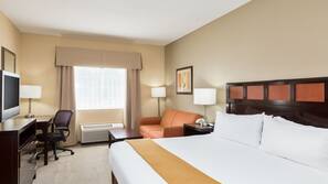 In-room safe, desk, iron/ironing board, free cribs/infant beds