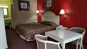 Desk, iron/ironing board, free WiFi