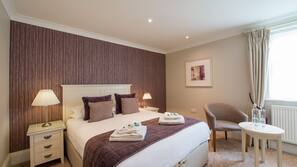 Iron/ironing board, free cots/infant beds, free WiFi, linens
