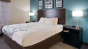 In-room safe, desk, iron/ironing board, free cribs/infant beds