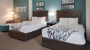 In-room safe, desk, iron/ironing board, free cribs/infant beds