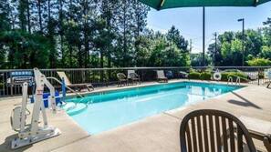 Seasonal outdoor pool