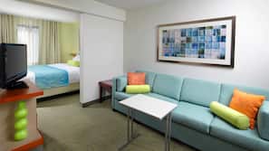 Premium bedding, pillowtop beds, in-room safe, desk