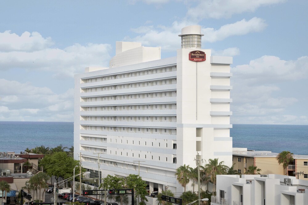 Exterior, Residence Inn Fort Lauderdale Pompano Beach / Oceanfront