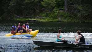 Private beach, water skiing, motor boating, fishing