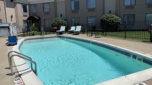Seasonal outdoor pool