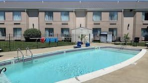 Seasonal outdoor pool