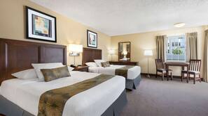 Premium bedding, in-room safe, iron/ironing board, free cots/infant beds