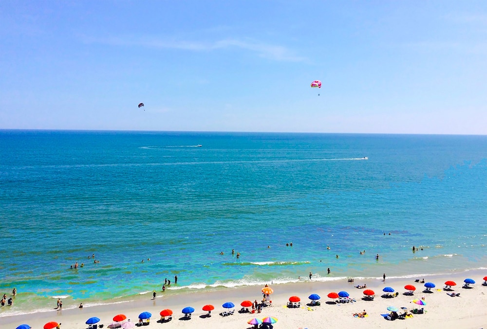 View from room, Coral Beach Resort Hotel & Suites