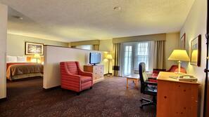 Premium bedding, pillowtop beds, in-room safe, desk